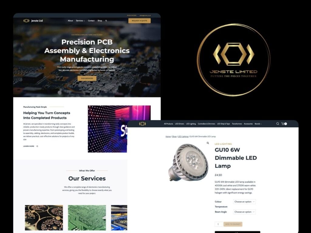 Jenste Limited Website Case Study